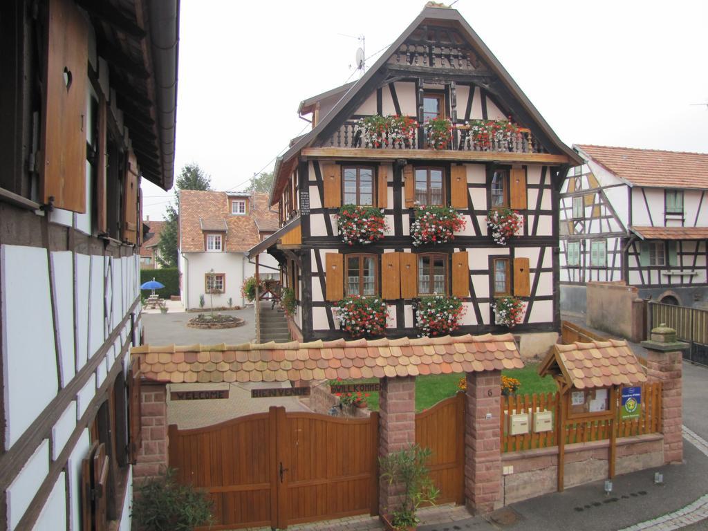 Maison D'Hotes Douce Nuit Obermodern Oda fotoğraf